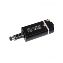 Specna Arms Dark Matter Brushless 30K Motor (Long; Slim), Motors are the drivetrain of your airsoft electric gun - when you pull the trigger, your battery sends the current to your motor, which spools up and cycles the gears to fire